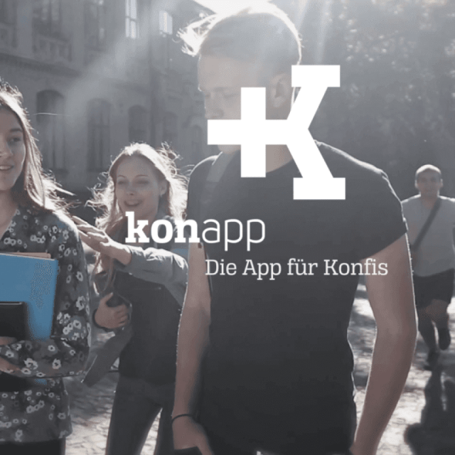 Die KonApp verbindet Jugendliche und Kirche.